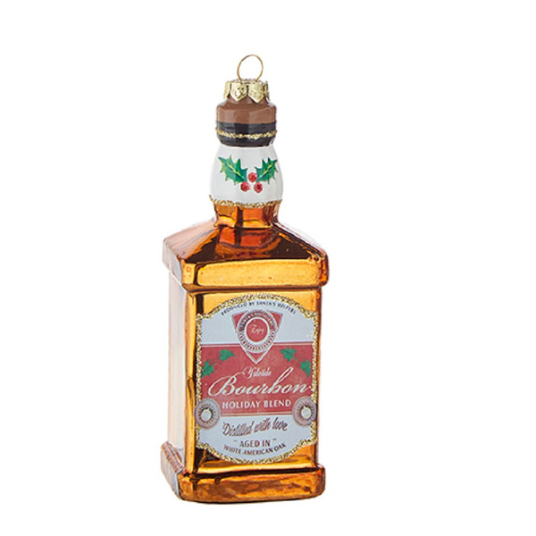 RAZ Imports Ornament, Yuletide Spirits - Bourbon (4220014A)