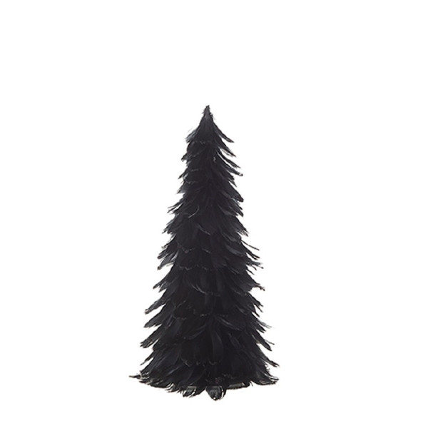 Raz Imports Black Feather Tree, 14" (4203464SM)
