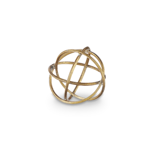 RAZ Imports Gold Orb - 6.5"