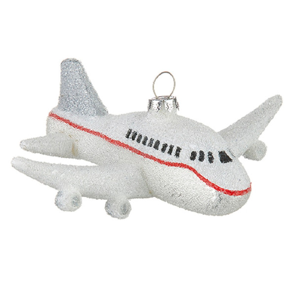 RAZ Imports 4.5" Airplane Ornament (4220901)