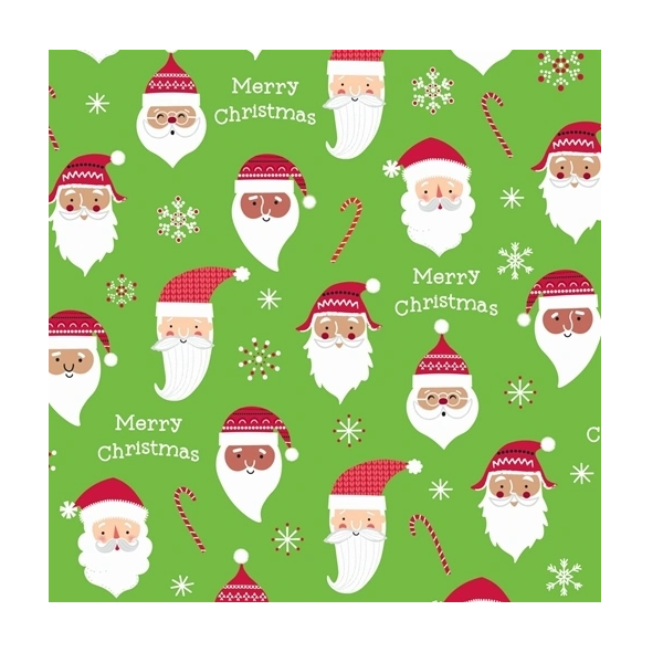 The Gift Wrap Company Jumbo Gift Wrap Roll, Cousins Claus (76-4751)