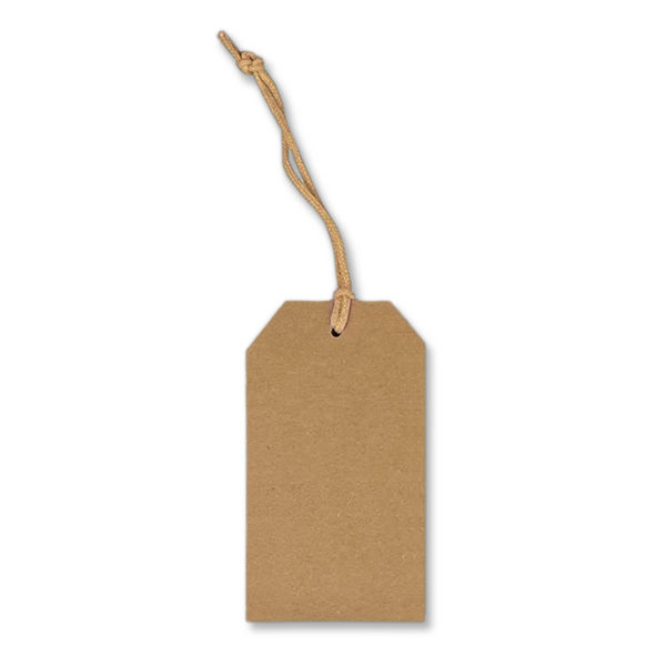 The Gift Wrap Company Gift Tag, Kraft Paper - Brown