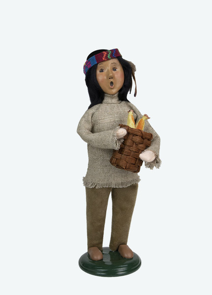 Byers' Choice Caroler, Native American Boy (5018D)