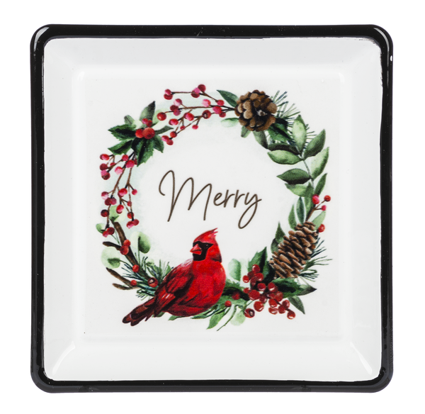 Midwest Trinket Dish, Cardinal - Merry (CX178899A)