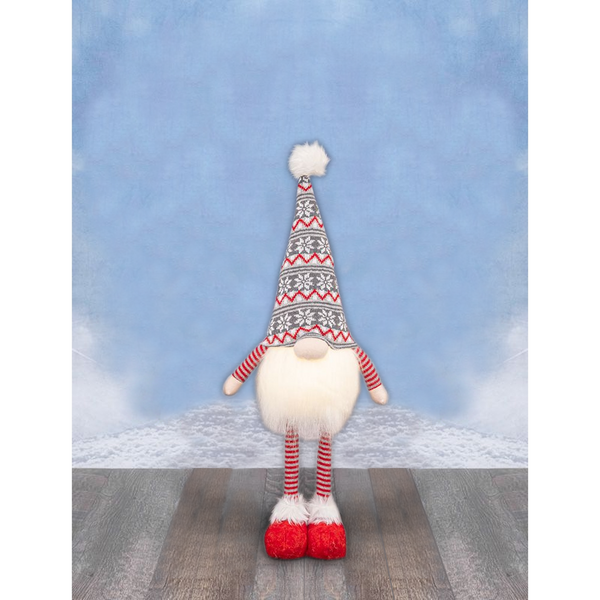 Hanna's Handiworks Arctic Gnome Stander, Red Shoes