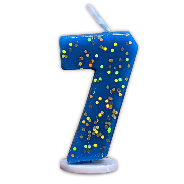 TAG Digit Candle - "7" (208555)
