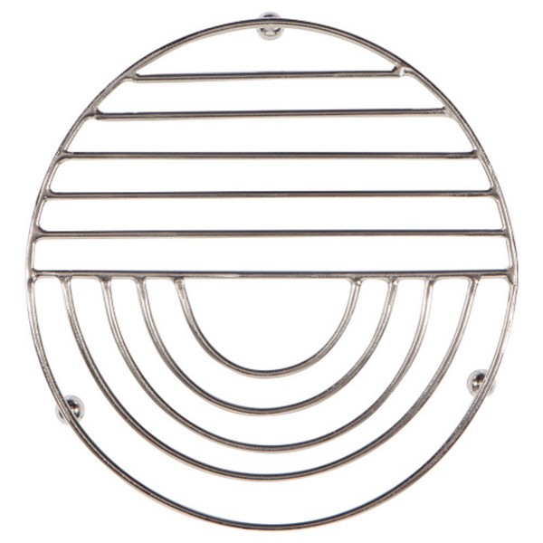 Now Designs Sunup Metal Trivet, Brushed Steel - 6" (5238003)