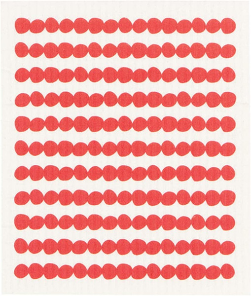 Now Designs Swedish Sponge Dishcloth, Red (2040212)