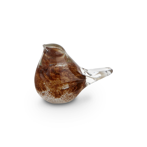 TAG Art Glass Songbird, Brown (G16450)