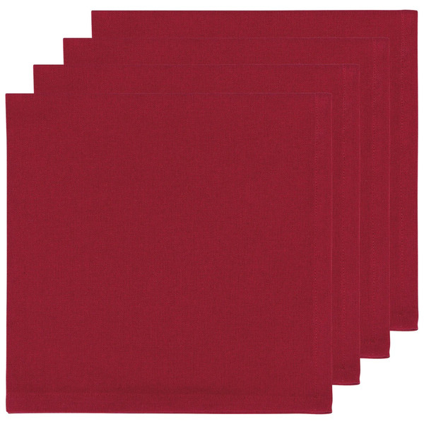 Now Designs Spectrum Napkins, Carmine - Set of 4 (1800628)