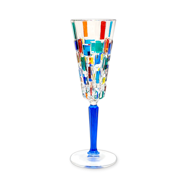Gage 6oz Flute, Frank Lloyd Wright - Blue Stem