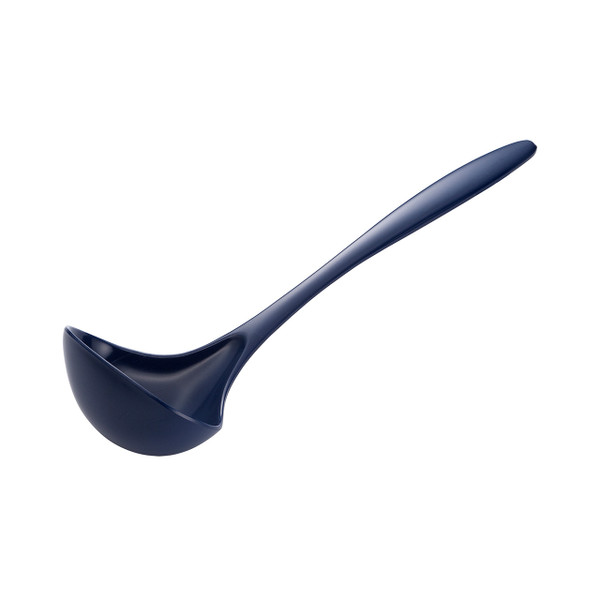 Gourmac 7.5" Melamine Mini Soup Ladle, Cobalt Blue (3565CB)