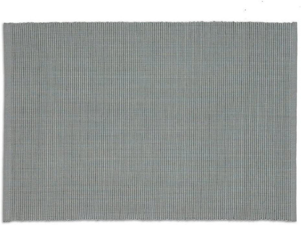 Design Imports Ribbed Placemats, Dove Gray - Set of 4 (90515)