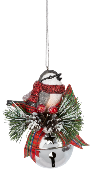 Ganz Ornament, Feathered Friends - Scarf (EX25069C)