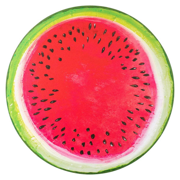 Caspari Round Paper Placemats, Kahlo's Collage (1116PPRND)