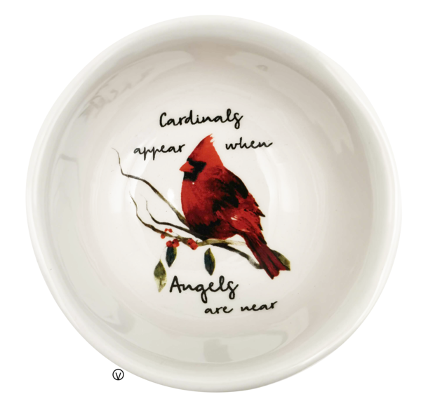 Midwest Bereavement Tidbit Dish, Cardinal (ME186355)