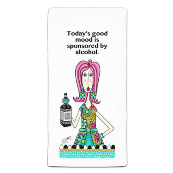 CJ Bella Dishtowel, Today's Good Mood (DM3-050-0048)