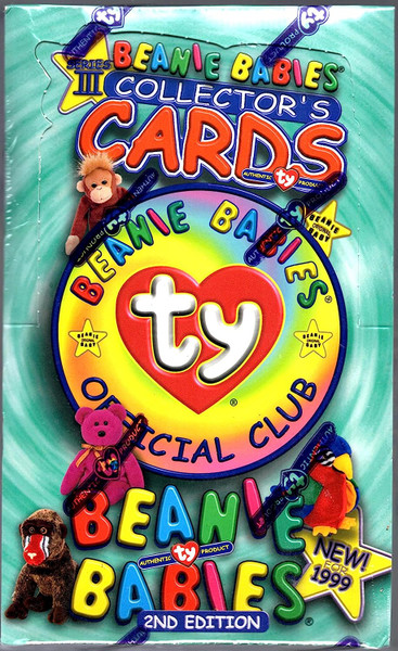 TY Beanie Babies BBOC Cards - Series 3 (2nd Edition) - Sealed Box (24 packs)