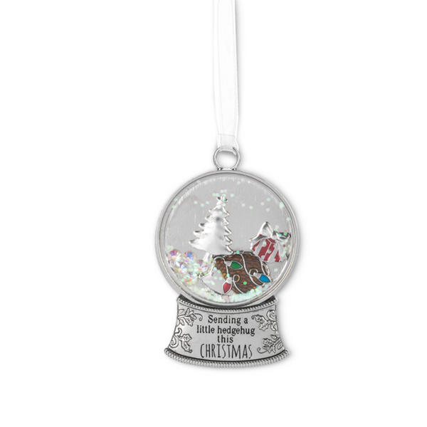 Ganz Snowglobe Ornament, Sending a Little Hedgehug This Christmas (EX30572)