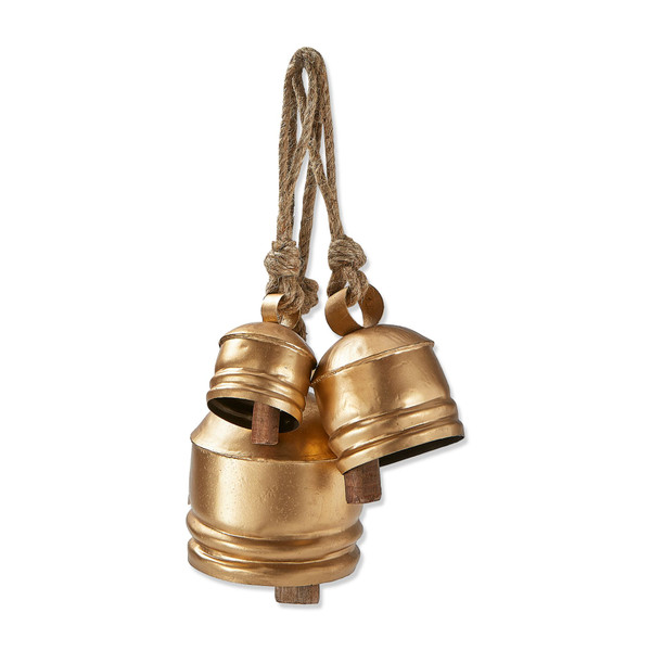 TAG Classic Artisan-Made Bell Set, Antique Gold (G15475)
