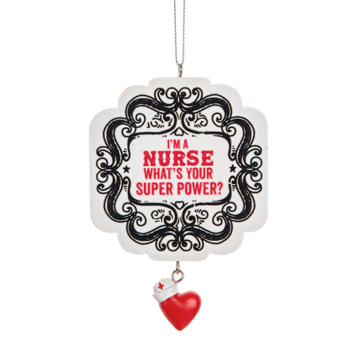 Midwest Ornament, Super Power Nurse (MX186988)