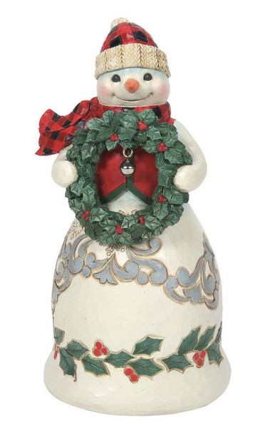 Enesco Jim Shore, Heartwood Creek - Highland Glen Snowman Vest (6012866)