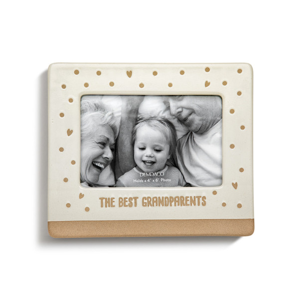 Demdaco 6x4" Photo Frame, The Best Grandparents (5004840028)