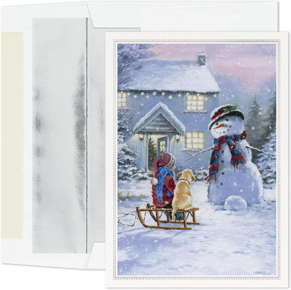 Masterpiece Studios Boxed Holiday Cards, Winter Friends (953600)