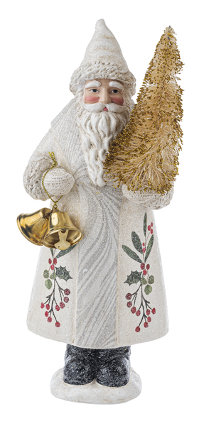 Ganz Figure, Botanical Santa - Bells (MX183315B)