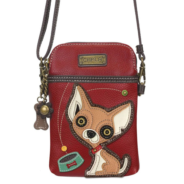 Chala Cell Phone Crossbody Bag, Chihuahua (827CH9)