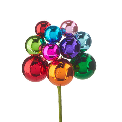 Raz Imports Pick, Multicolor Balls - 12" (F4202518)