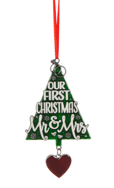 Midwest Ornament, Our First Christmas (MX189195)