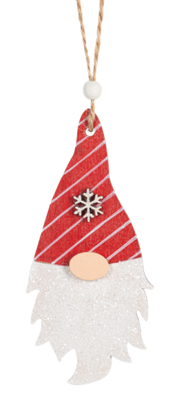 Midwest Ornament, Gnome - Striped (MX189322A)
