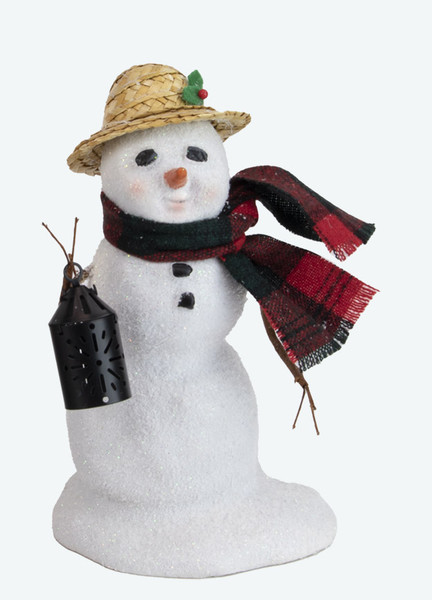 Byers' Choice Small Snowman, Lantern (SN2233)