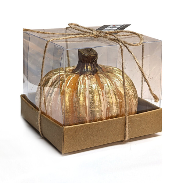 One Hundred 80 Degrees Pumpkin Candle, Orange (HG0106)