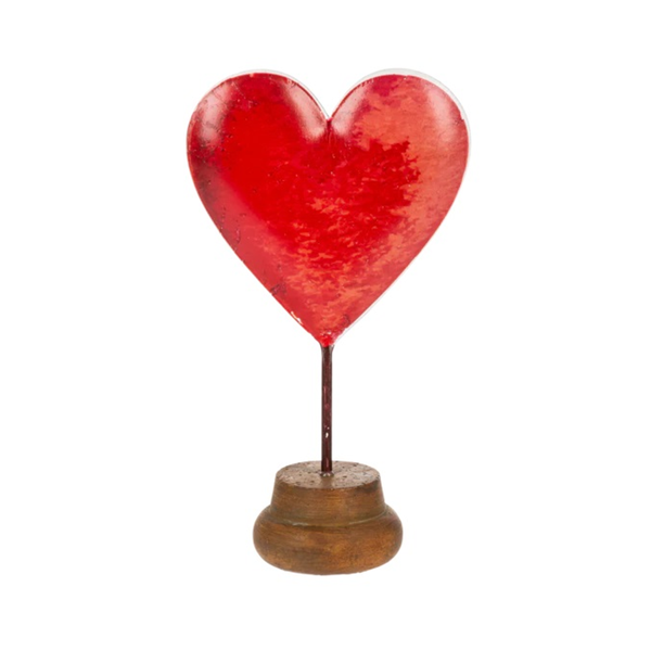 Midwest CBK Watercolor Heart Stand, Red (CB179194)