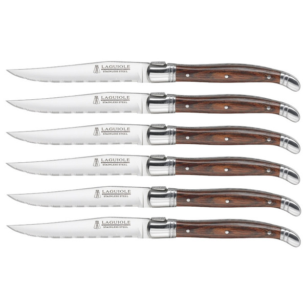 Trudeau Laguiole Steak Knives - Set of 6 (0973046)