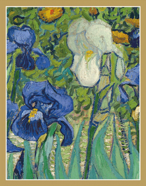 Caspari Bridge Tally Sheets, Van Gogh Iris (BT131)