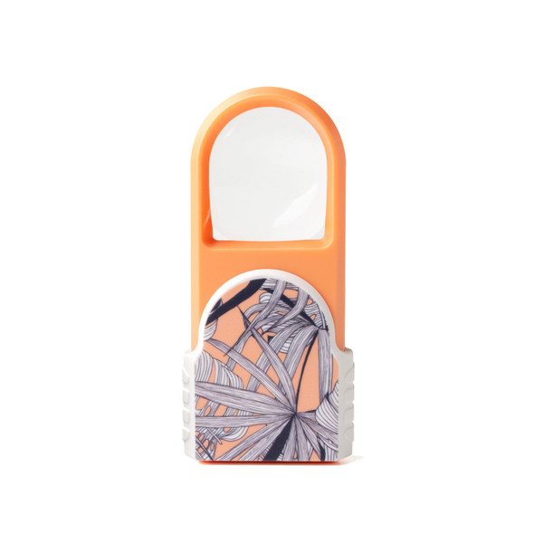 DM Merchandising Optimum Optical OptiSlide LED Pocket Magnifier, Orange (OPTSLD-ORANGE)