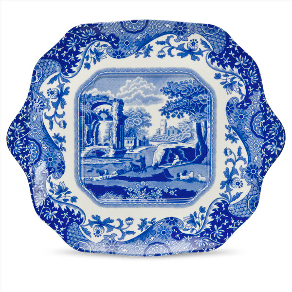 Portmeirion Spode English Bread and Butter Plate, Blue Italian (1517233)