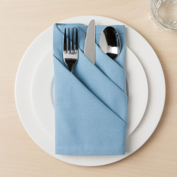 Now Designs Spectrum Napkins, French Blue - Set of 4 (1800627)