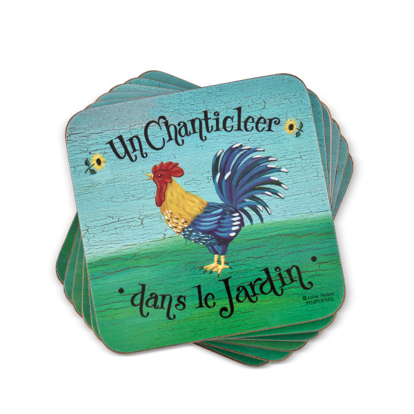 Pimpernel Coasters, Dans le Jardin - Set of 6 (2010268101)