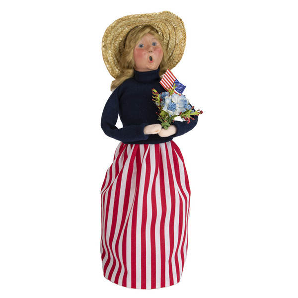 Byers' Choice Caroler, Patriotic Woman (5147)
