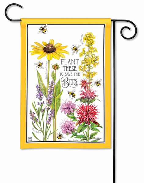 Studio M Garden Flag, Save The Bees (30625)