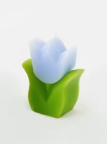 One Hundred 80 Degrees Tulip Candle, Blue (NE0467C)