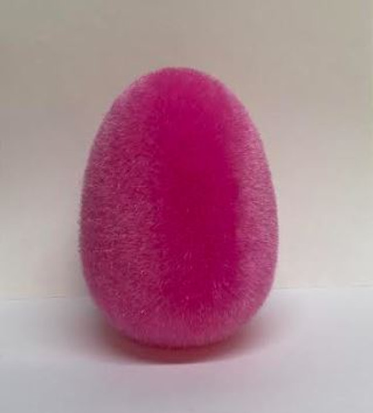One Hundred 80 Degrees Flocked Egg, Hot Pink- Small (WH0138B)