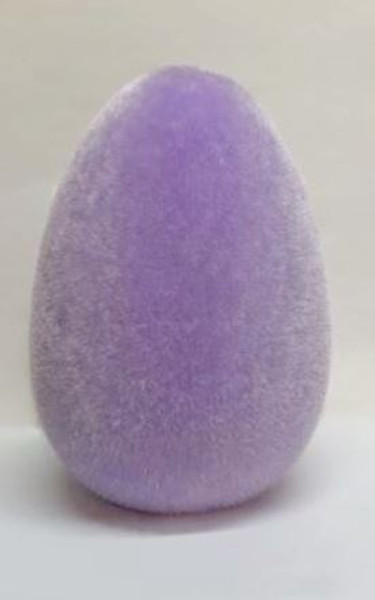 One Hundred 80 Degrees Flocked Egg, Lavender- Large (WH0138M)