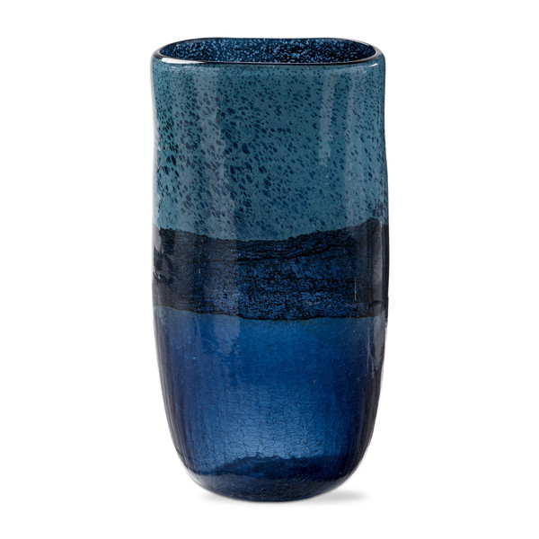 TAG Glass Ombre Vase, Blue (G18184)