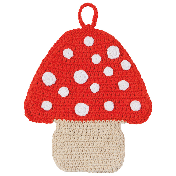 Now Designs Crocheted Trivet, Toadstool (JTS1952D)