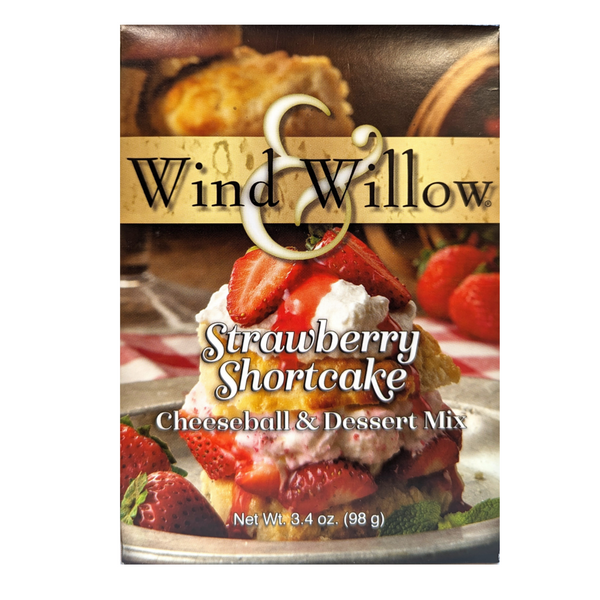 Wind & Willow Cheeseball & Dessert Mix, Strawberry Shortcake - Set of 2 (34141)